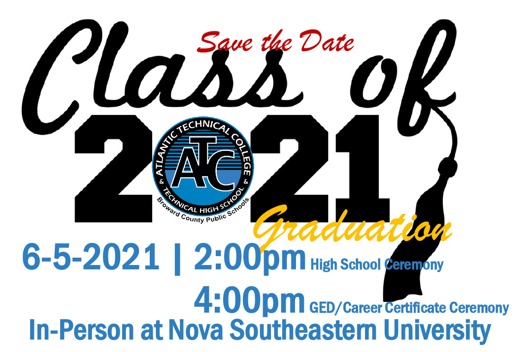 Save the date class of 2021