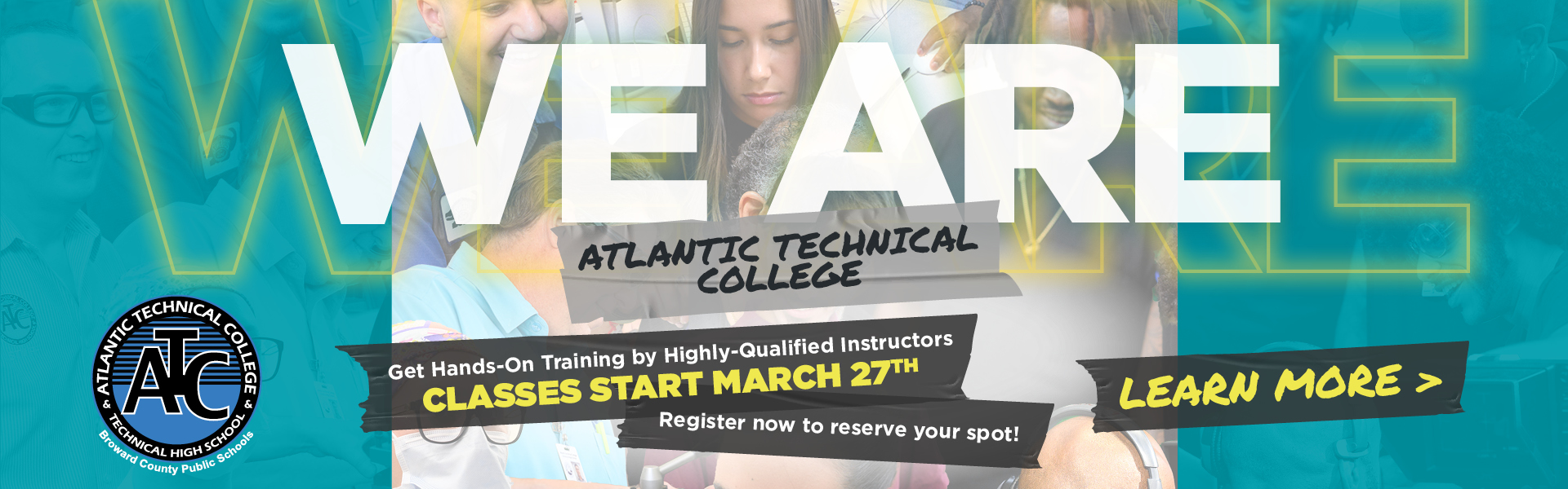 Classes start March 27th