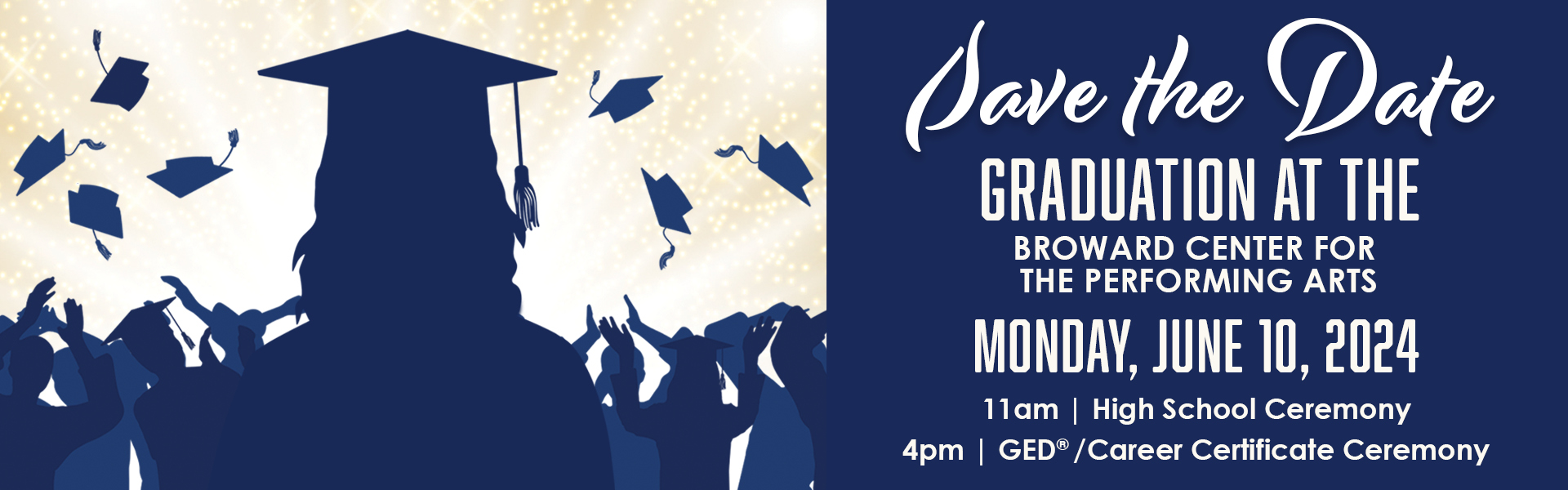Save The Date - Graduation 2024