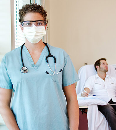 female Hemodialysis technician