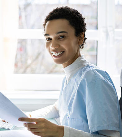 female medical coder/biller 