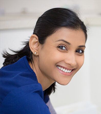 female  dental assistant