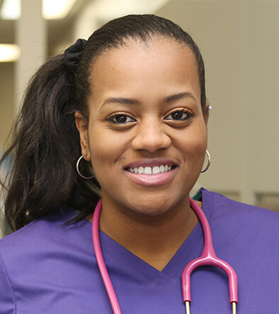 female medical assisting professional