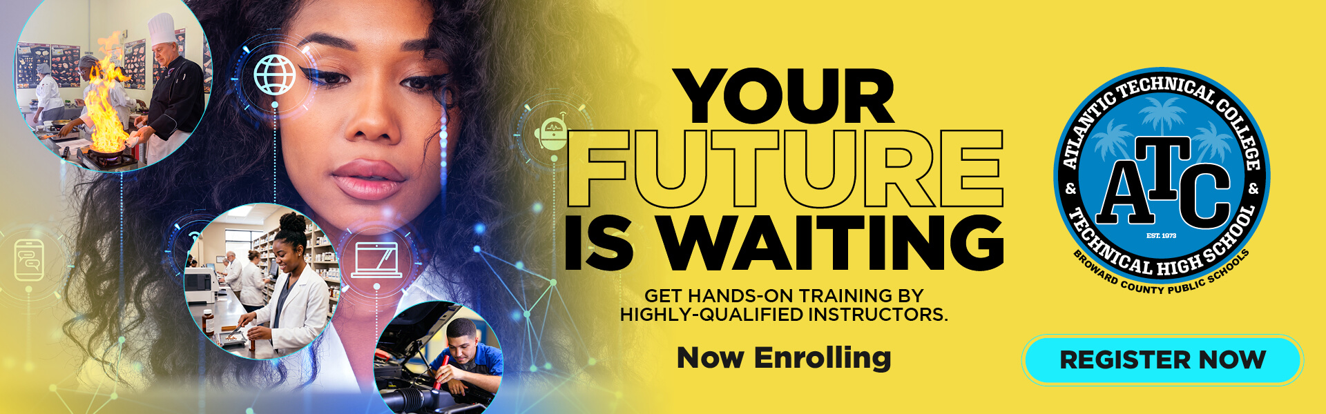 Your future is waiting, register now